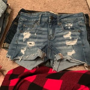 American eagle shorts size 4